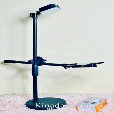 Table Top Stand with Rechargeable Ring Light